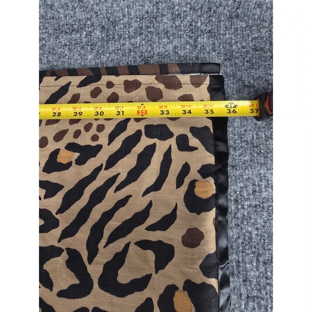 Better Homes Shower Curtain Animal Print Patchwork Safari Boho Chic Hooks 72x72